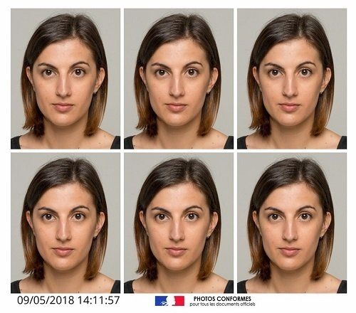 Photomaton — 6 photos identiques