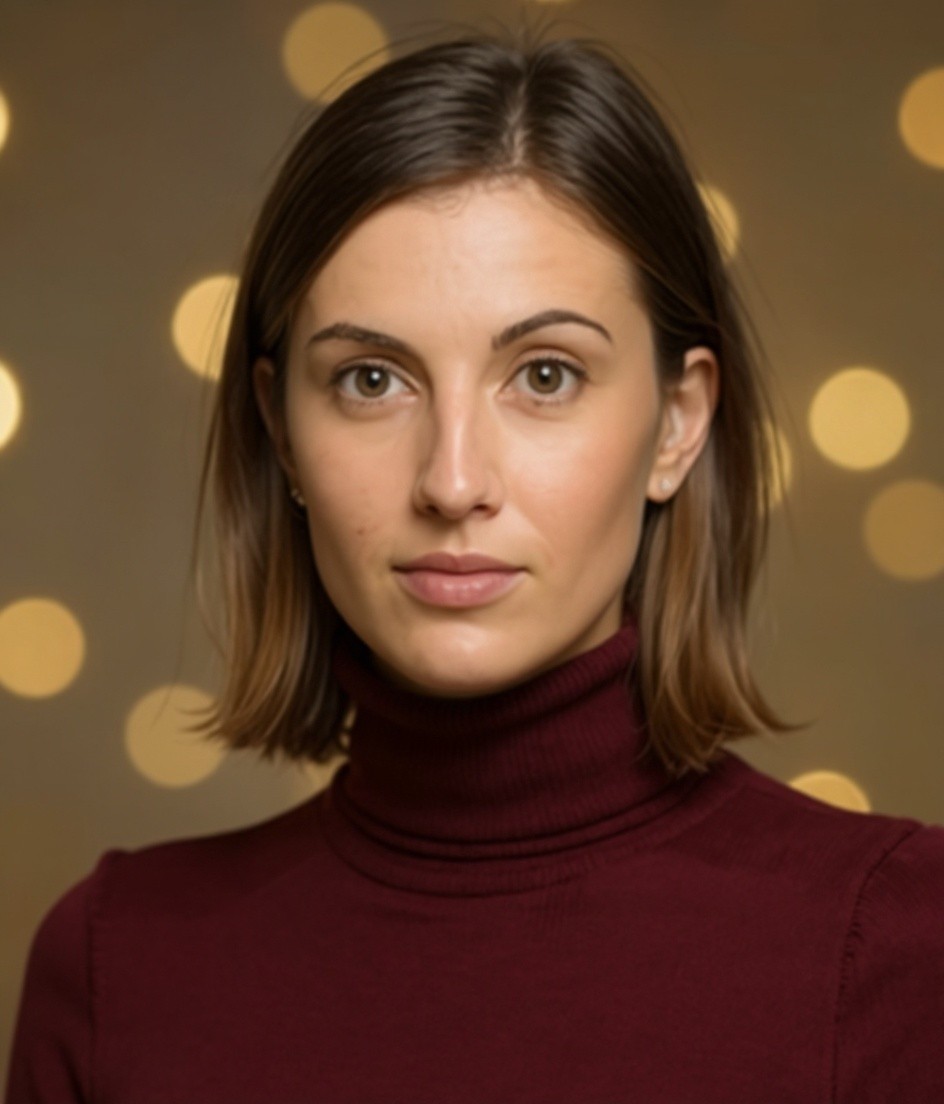 Creatif — col roule bordeaux